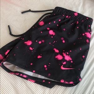 Nike Hot Pink Splatter limited release shorts